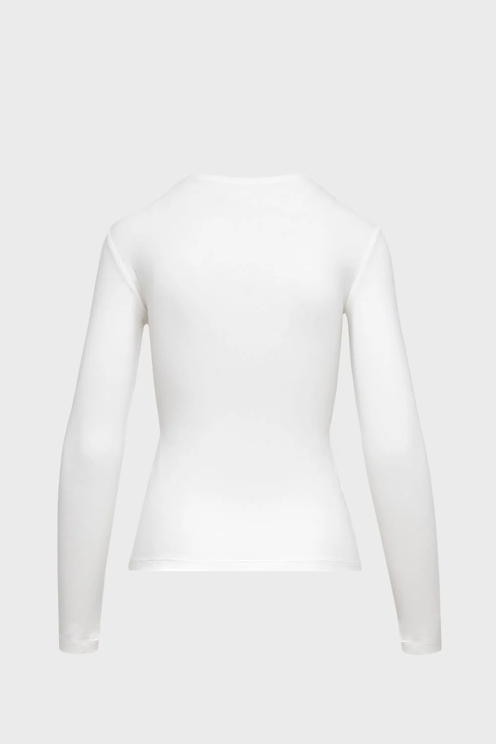 Longsleeve Miss Draped Off White - Image 4