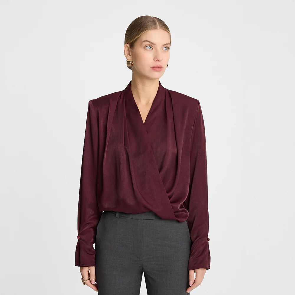 Bluzka Miss Misty Burgundy - Image 8