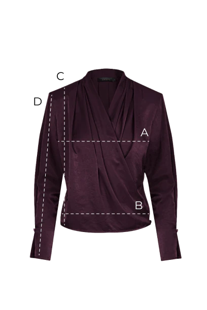 Bluzka Miss Misty Burgundy - Image 9