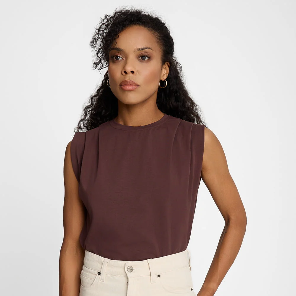 T-shirt Miss Boxy Chocolate - Image 7