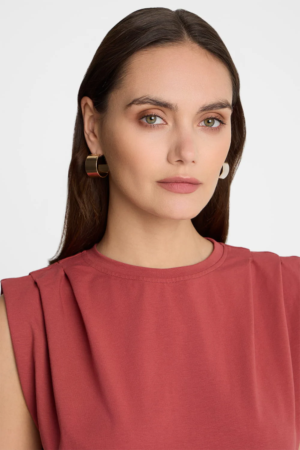 T-shirt Miss Boxy Red Brown - Image 3