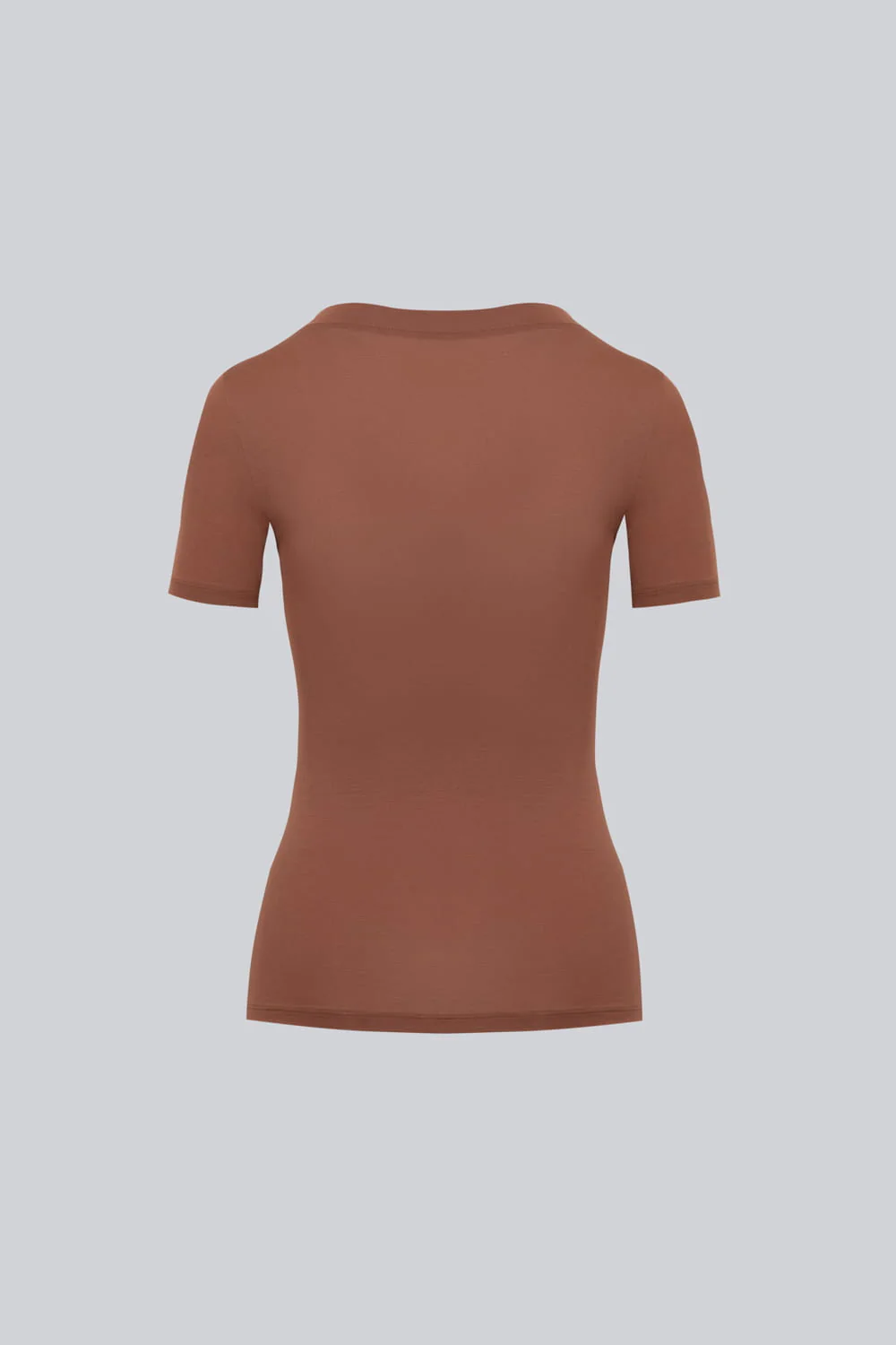 T-shirt Miss invisible C-neck Chocolate - Image 5