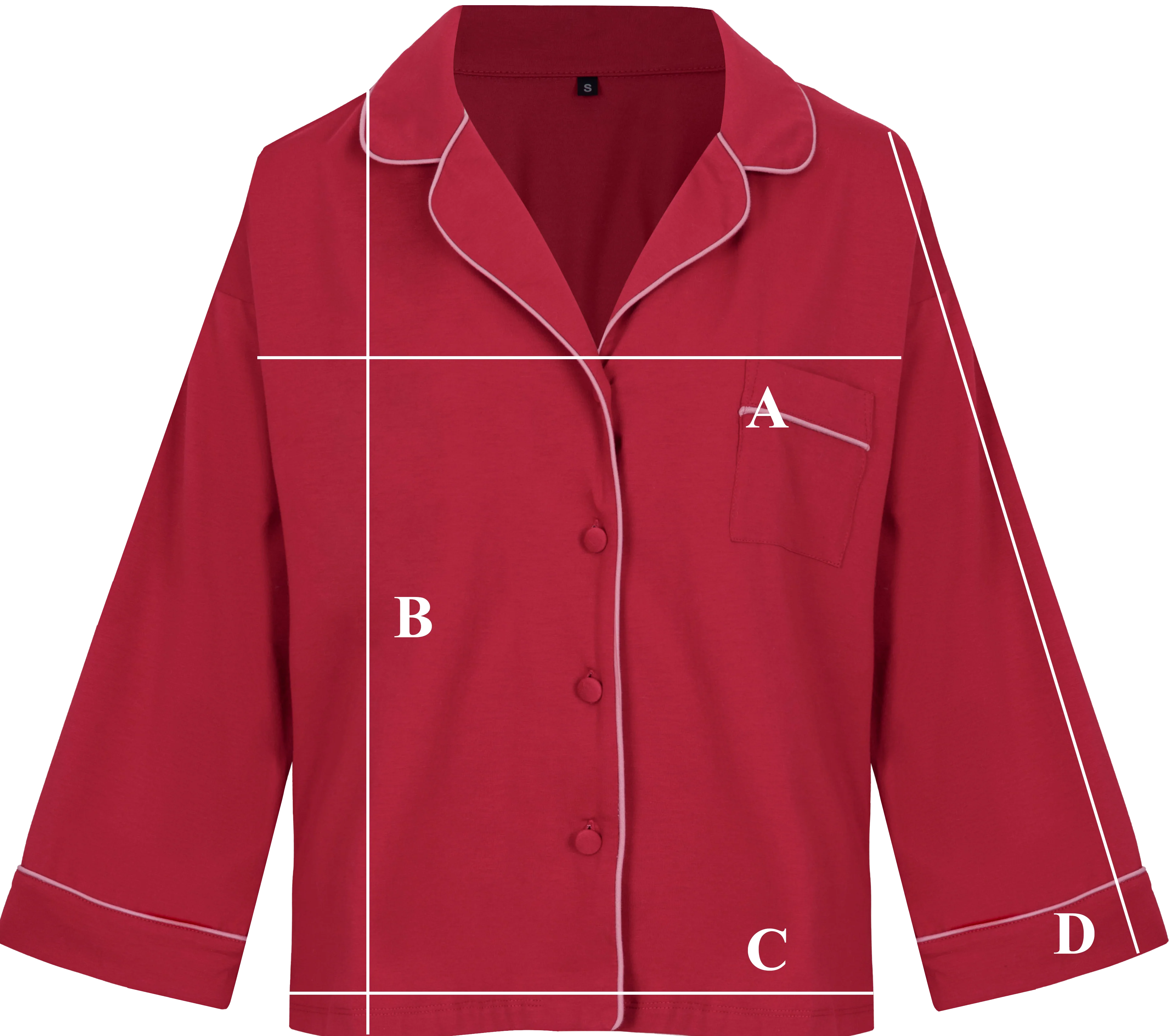 Koszula Miss Comfy Dark Pink - Image 8