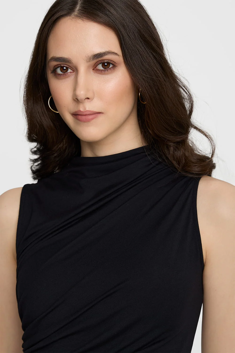 Top Miss Sculptural Black - Image 3