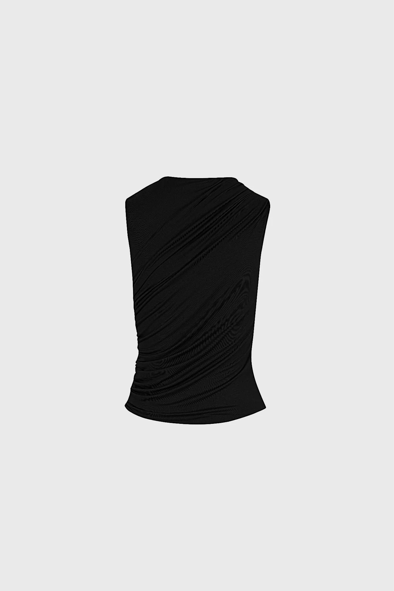 Top Miss Sculptural Black - Image 5