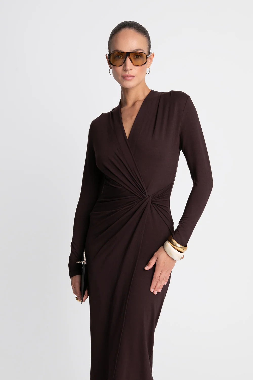 Sukienka Miss Ravish Dark Chocolate - Image 3