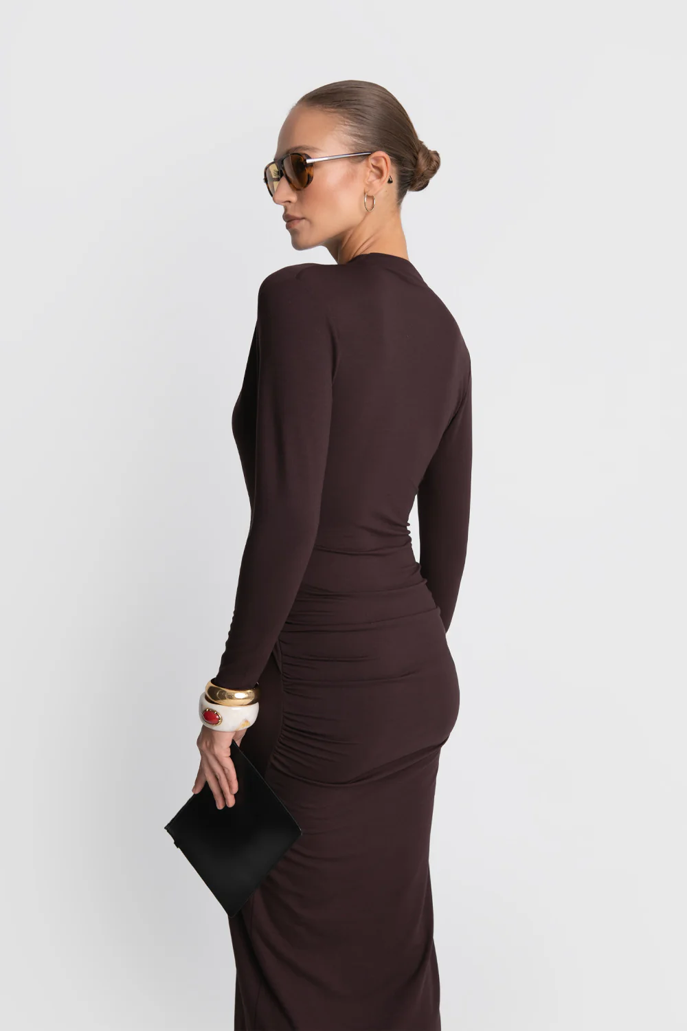 Sukienka Miss Ravish Dark Chocolate - Image 6