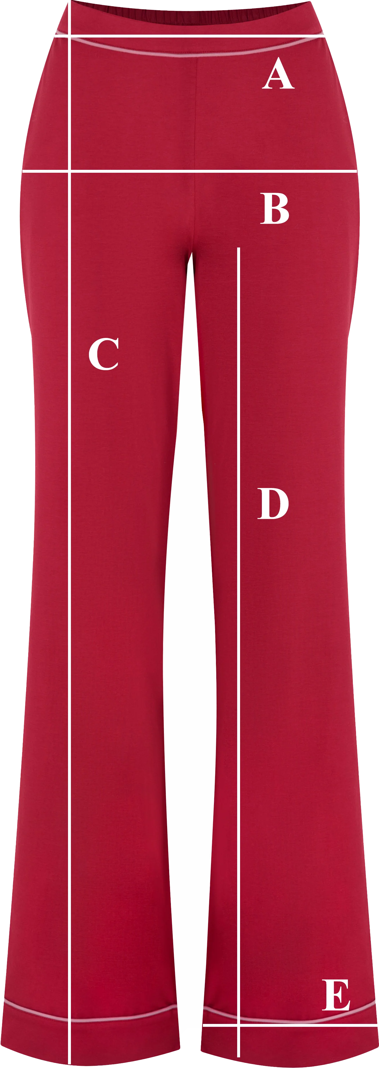 Spodnie Miss Comfy Red - Image 7