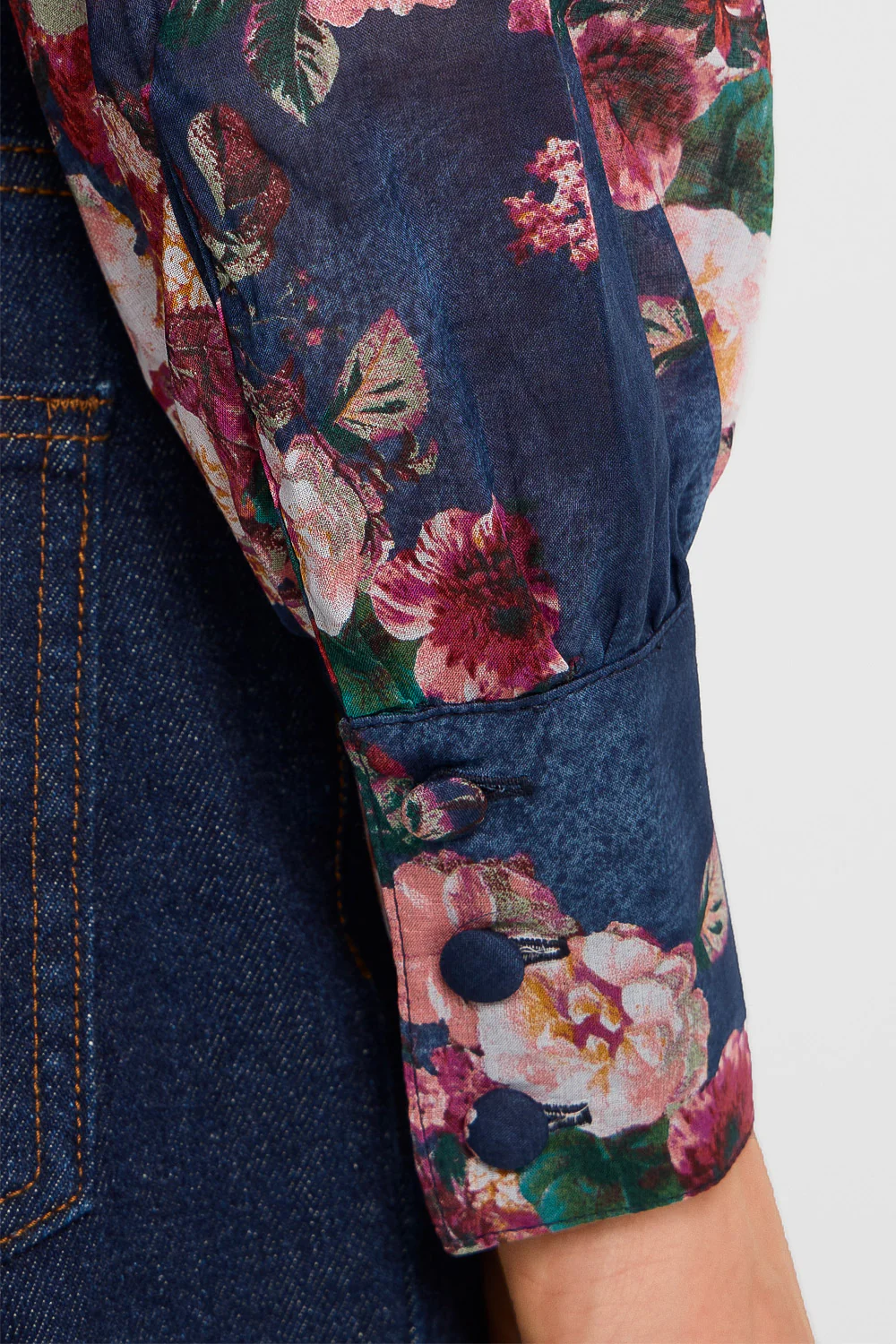 Koszula Miss Blooming Navy - Image 6