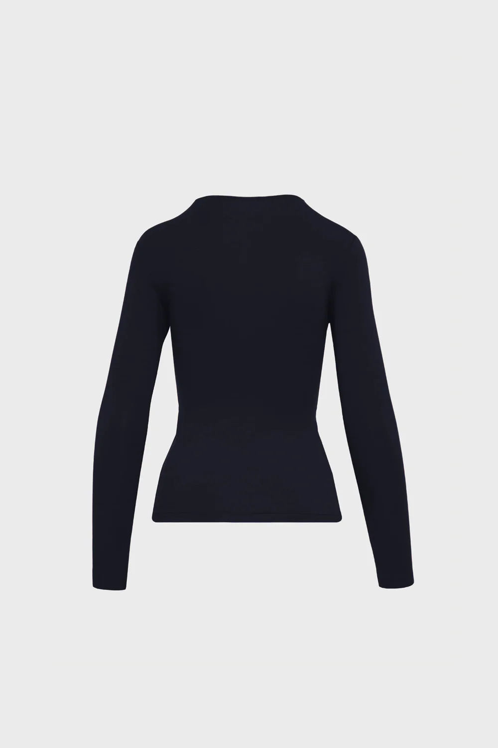 Longsleeve Miss Draped Navy - Image 4