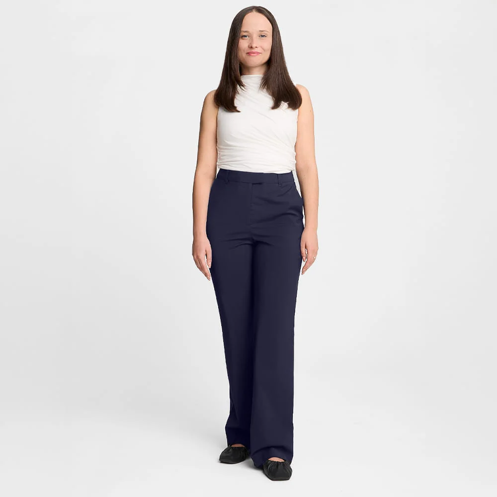 Spodnie Miss Minimal Petite Navy - Image 6