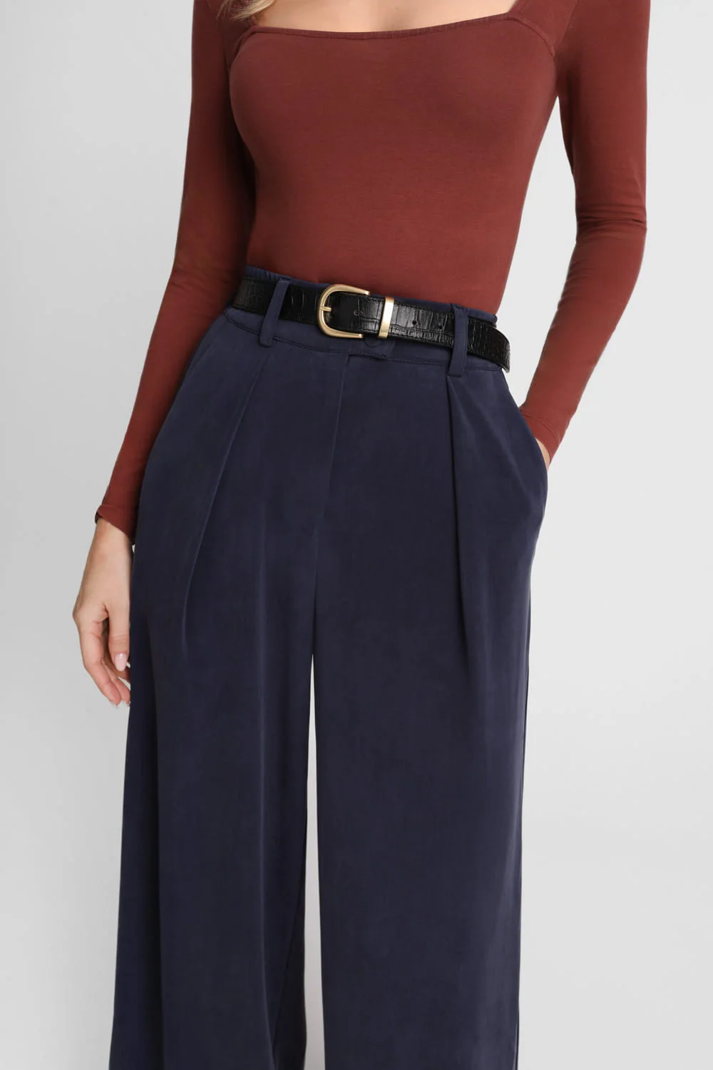 Spodnie Miss Daily Navy - Image 3