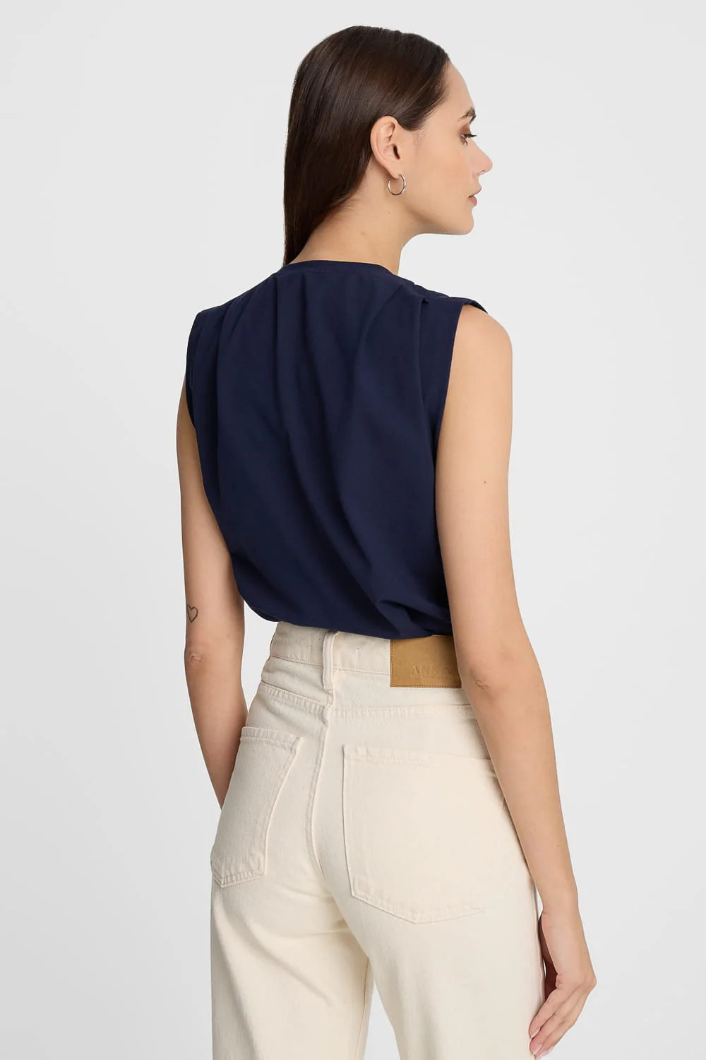 T-shirt Miss Boxy Navy - Image 5