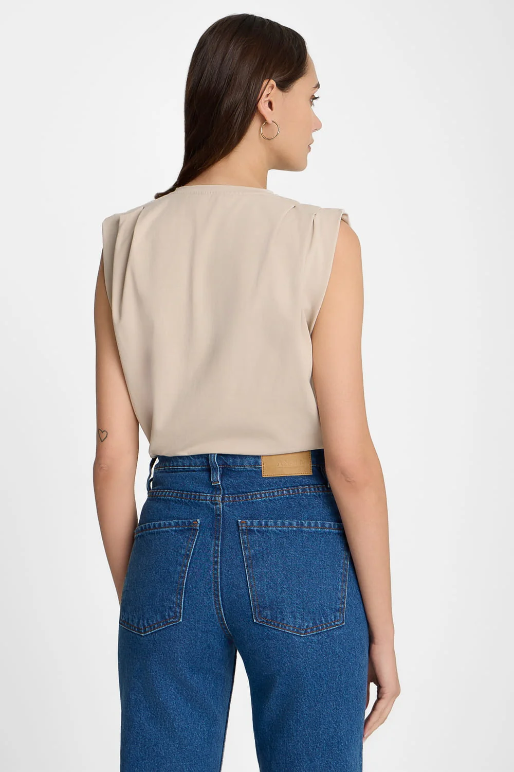 T-shirt Miss Boxy Sand - Image 5