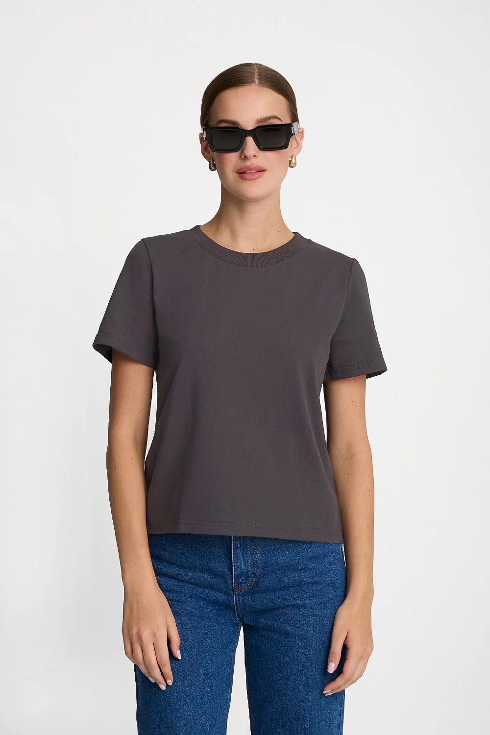 T-shirt Miss Mighty Steel Grey - Image 3