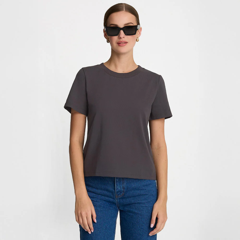 T-shirt Miss Mighty Steel Grey - Image 8