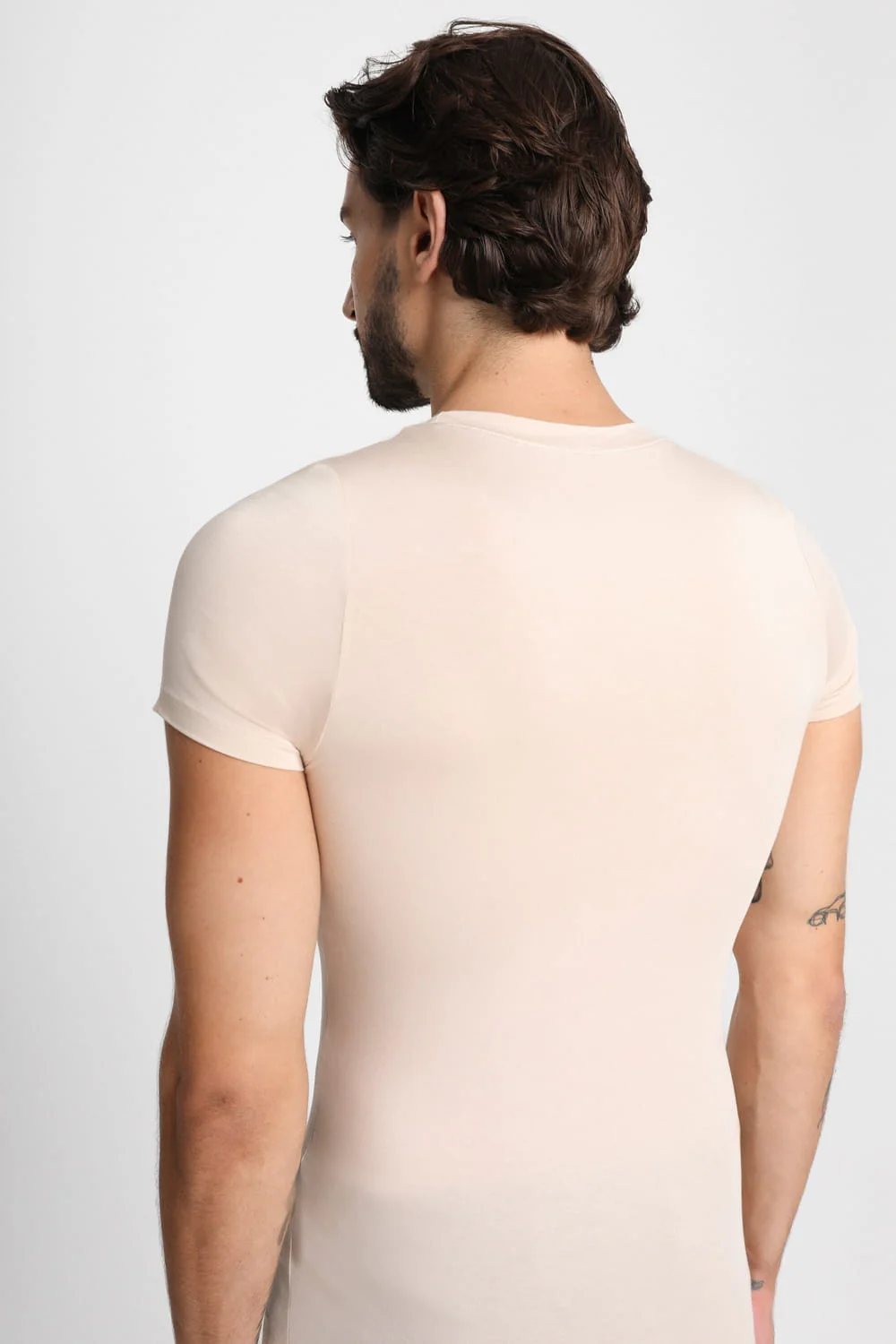 T-shirt Mr Invisible C-neck Sand - Image 3