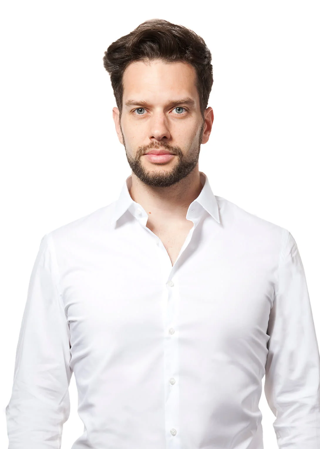 T-shirt Mr Invisible V-neck Nude - Image 8