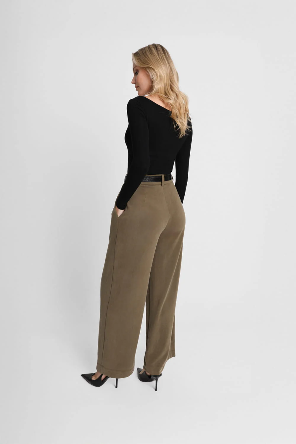 Spodnie Miss Daily Olive - Image 6