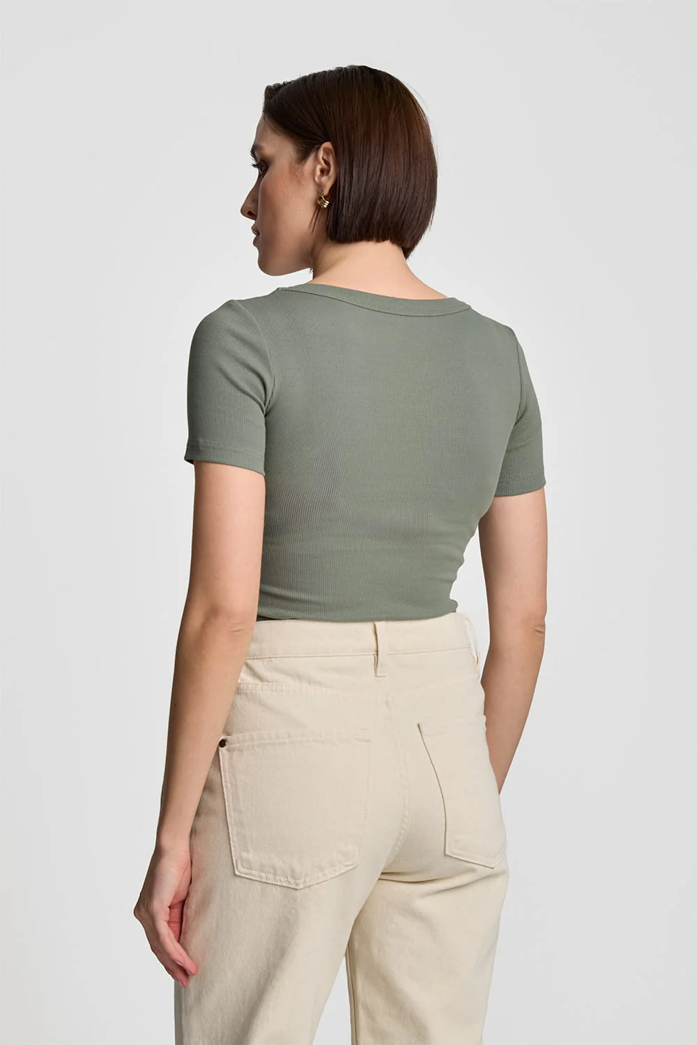 T-shirt Miss Constant Olive - Image 6