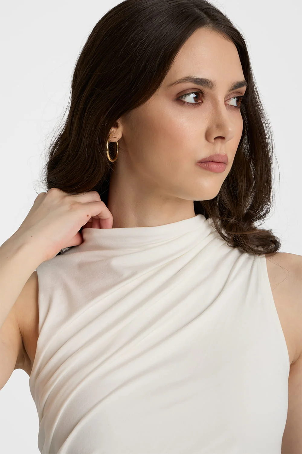 Top Miss Sculptural Off White - Image 3