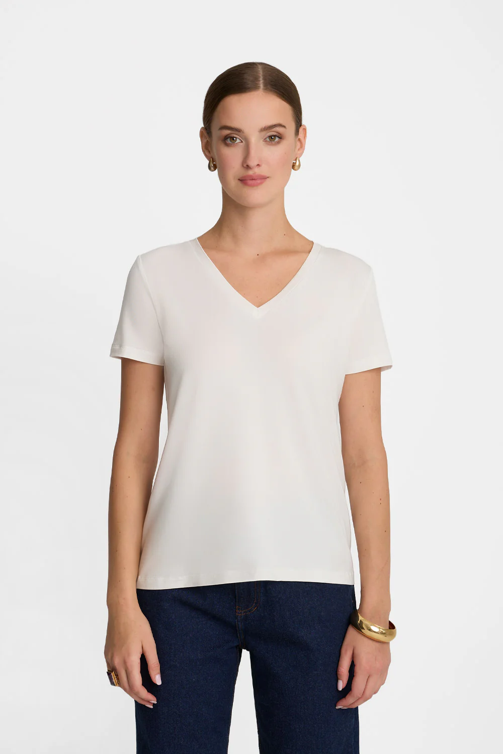T-shirt Miss Classic Off White - Image 3